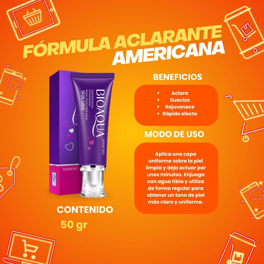 CREMA ACLARADORA BIOAQUA